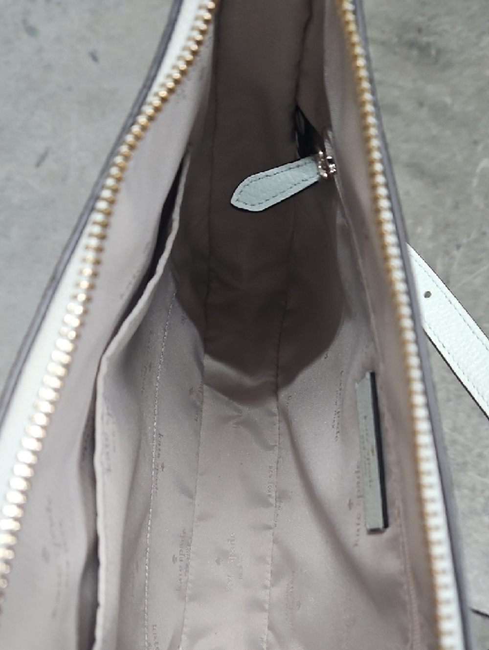 kate spade Pebbled Leather Crossbody with Front Zip - Picture 3 of 5